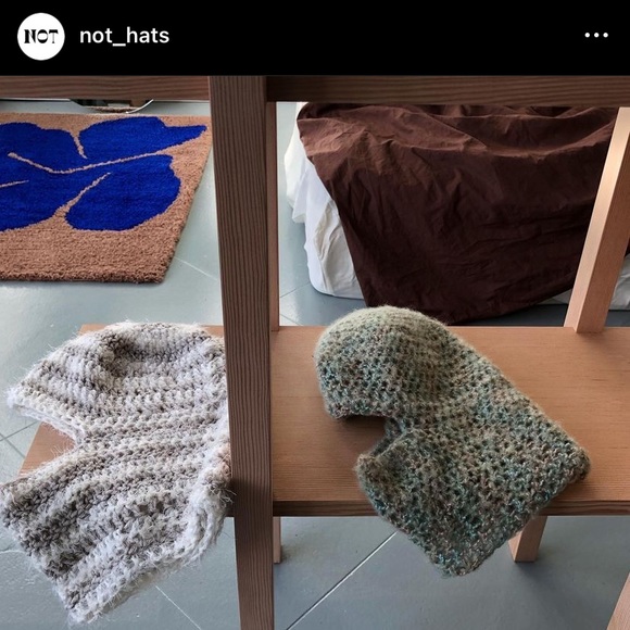 Seafoam Mohair Balaclava - Picture 4 of 4